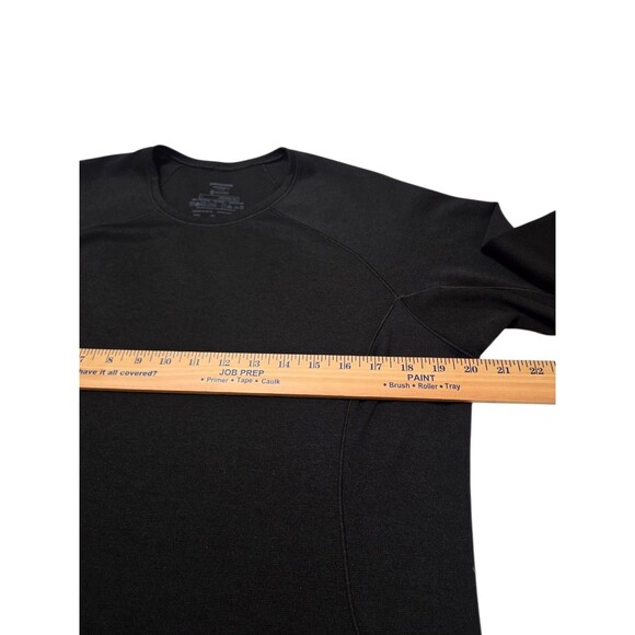 Patagonia Capilene Midweight Shirt Unisex Large Black Long Sleeve Baselayer H4.1 - Picture 5 of 7